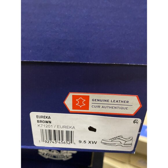 Rockport Mens Extra Wide Lace Up Comfort Leather Shoes Brown Size 9.5 NIB - Picture 7 of 7